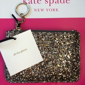 Kate spade wallet with chain